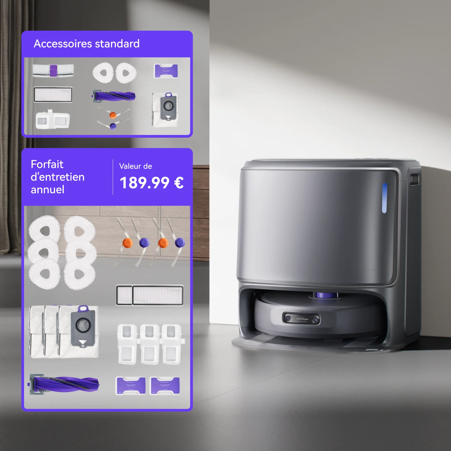 Narwal Freo Z10 Ultra Aspirateur Robot Laveur - Image 9