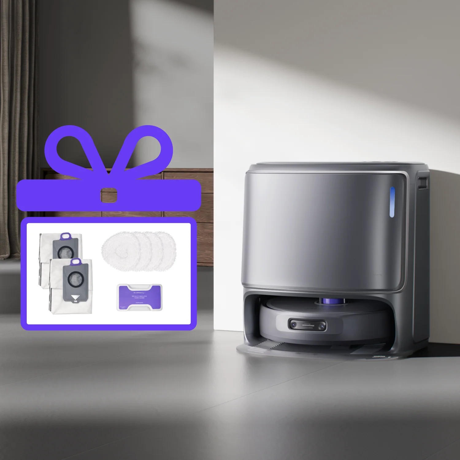Narwal Freo Z10 Ultra - Pack combiné avec accessoires - Image 14