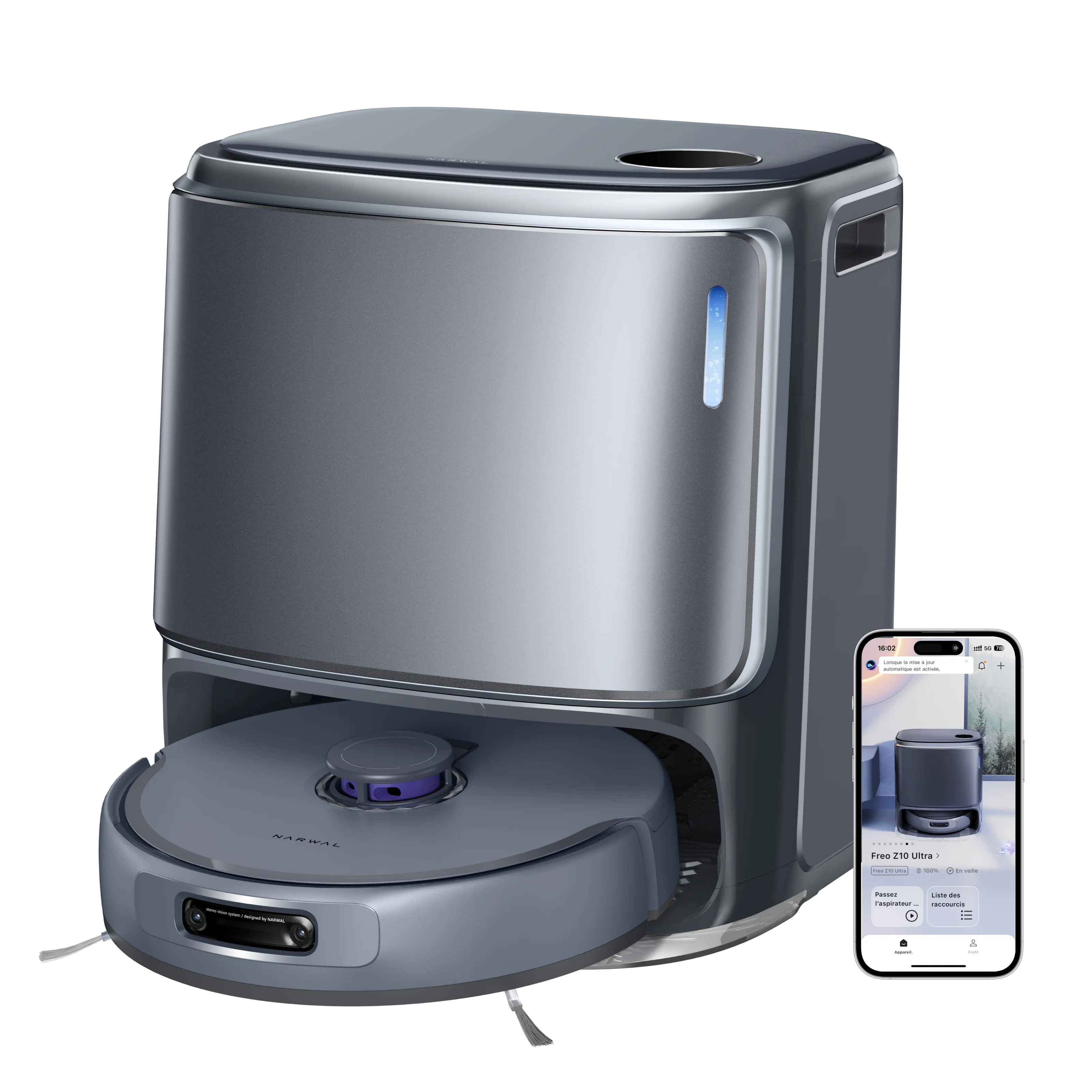 Narwal Freo Z10 Ultra Aspirateur Robot Laveur - Image 5