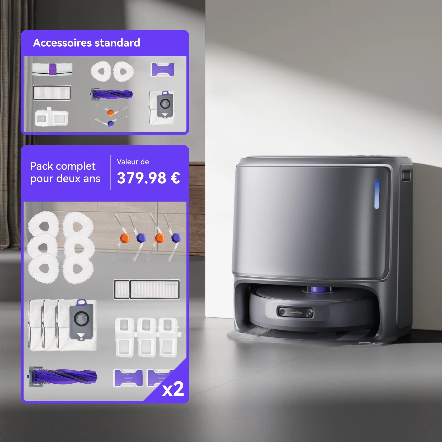 Narwal Freo Z10 Ultra Aspirateur Robot Laveur - Image 10